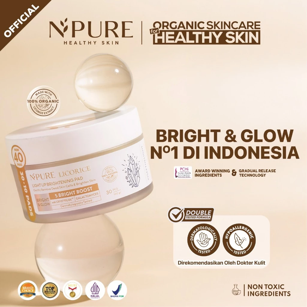 NPURE Licorice Light Up Brightening Pad 3