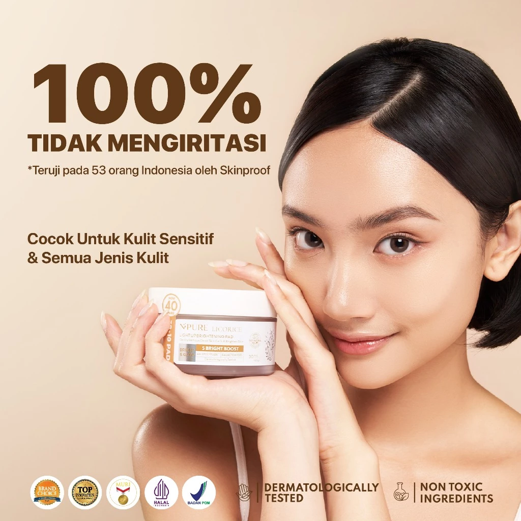 NPURE Licorice Light Up Brightening Pad 6