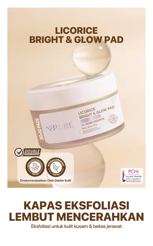 NPURE Licorice Brightening Pad