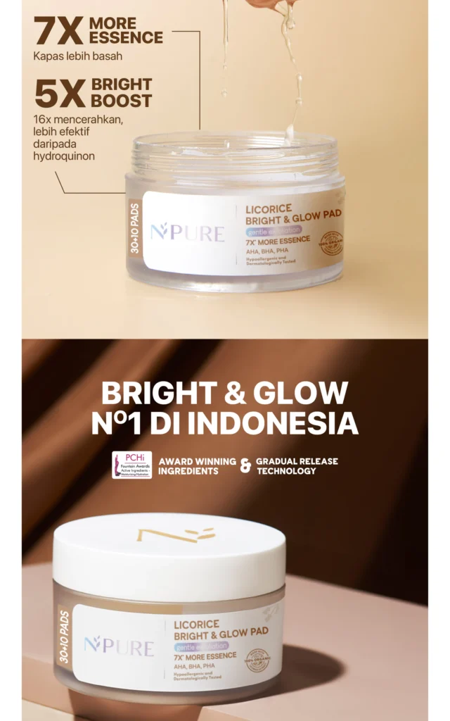 NPURE Licorice Brightening Pad