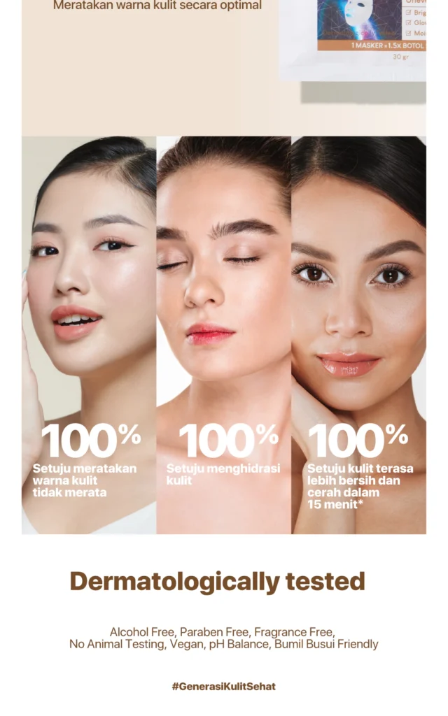 Sheet mask Licorice untuk mencerahkan kulit kusam
