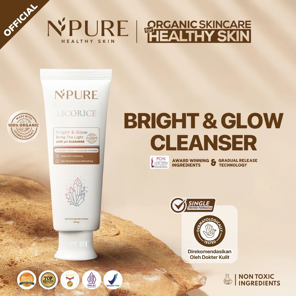 NPURE Licorice Bring The Light Cleanser
