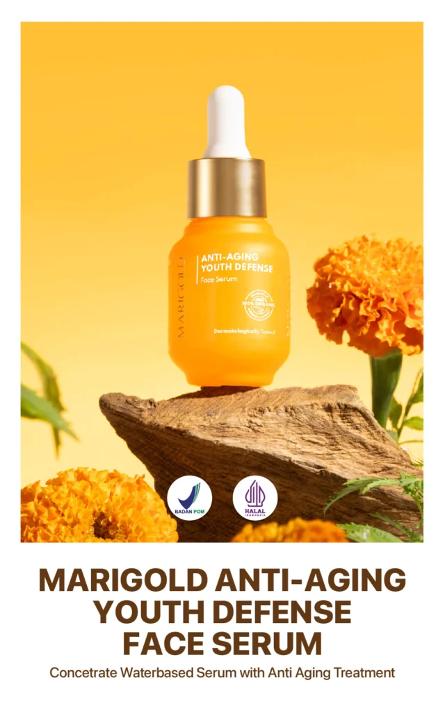 NPURE Marigold Anti Aging Youth Defense Face Serum