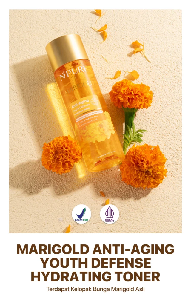 NPURE Marigold Anti Aging Youth Defense Hydrating Toner