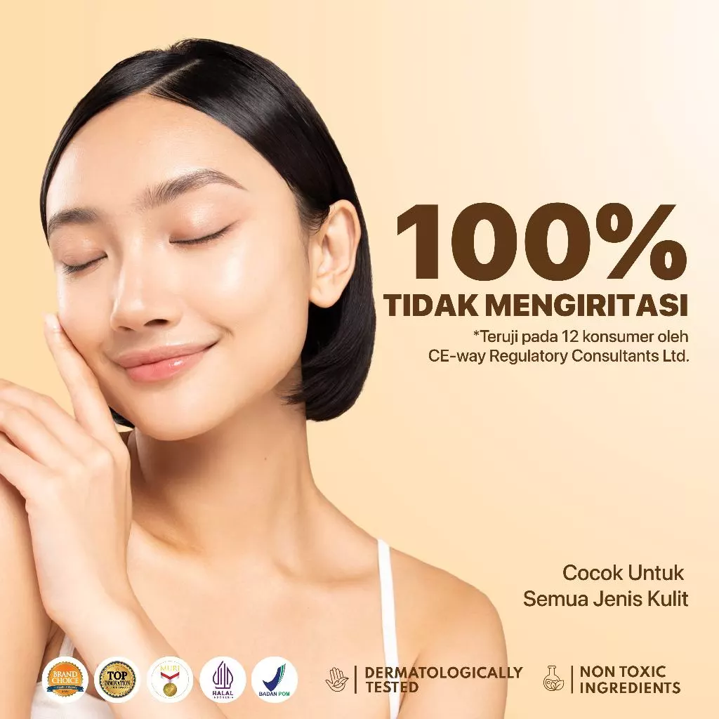 NPURE Marigold Facial Wash Anti Aging Non SLS untuk Kulit Awet Muda 5