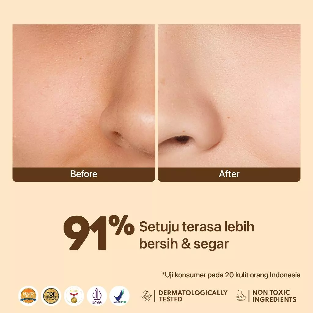 NPURE Marigold Facial Wash Anti Aging Non SLS untuk Kulit Awet Muda 6