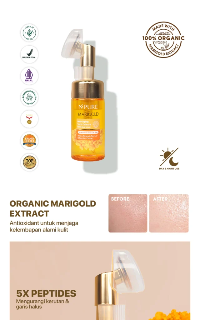 NPURE Marigold Facial Wash