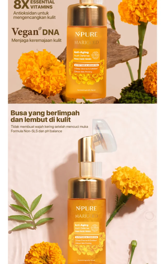 NPURE Marigold Facial Wash