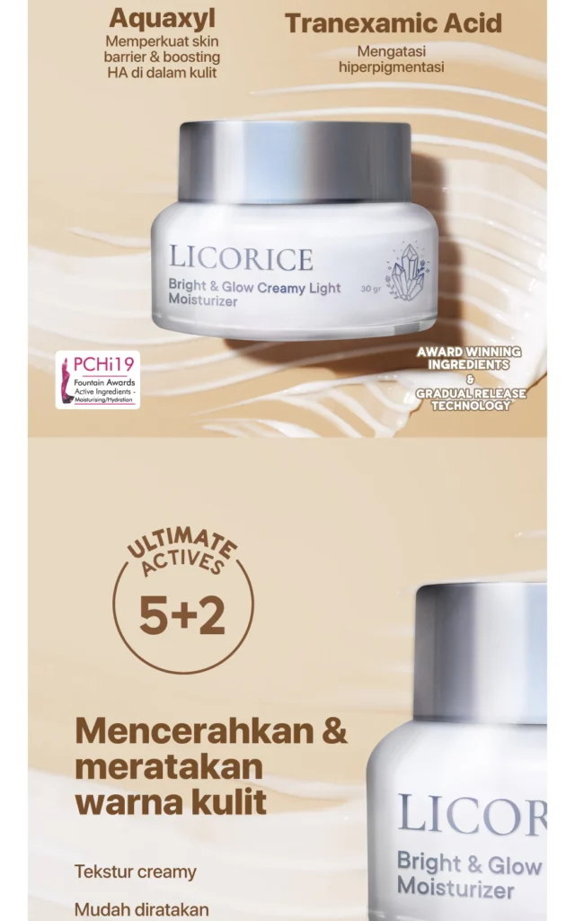 NPURE Licorice Brightening Moisturizer