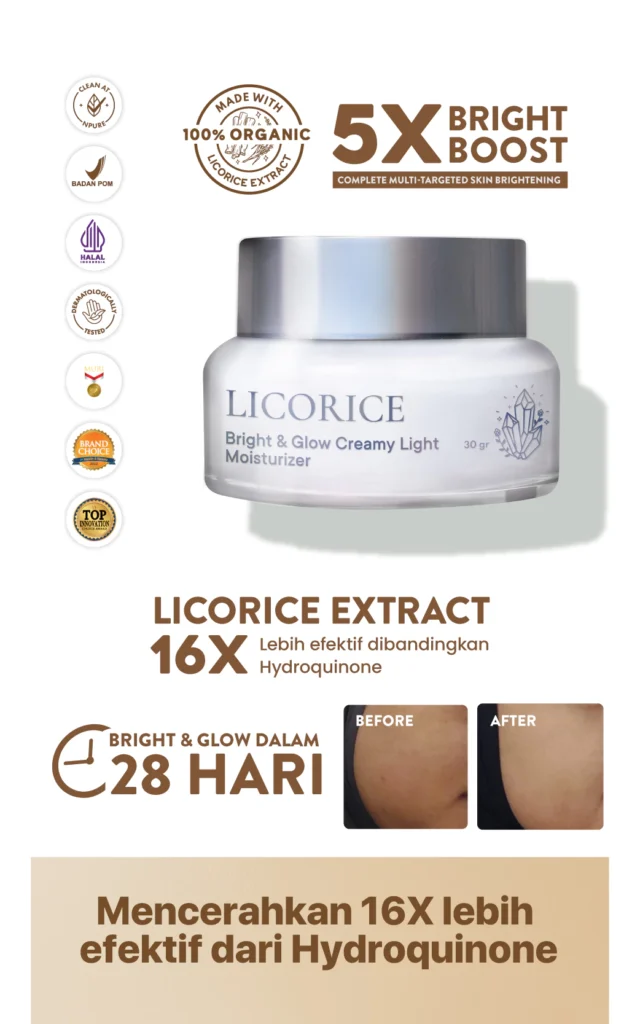 NPURE Licorice Brightening Moisturizer