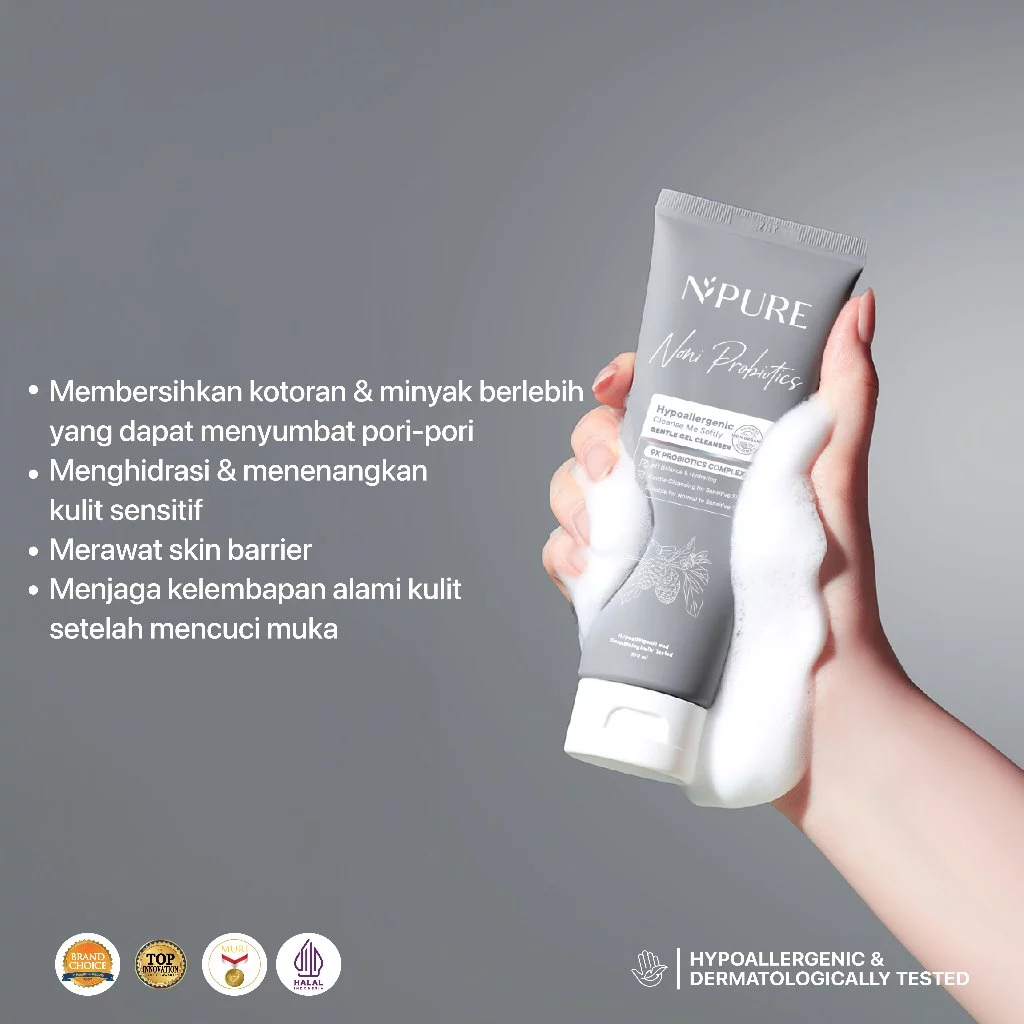 NPURE NONI Probiotics Cleanse Me Softly Gel Cleanser 3
