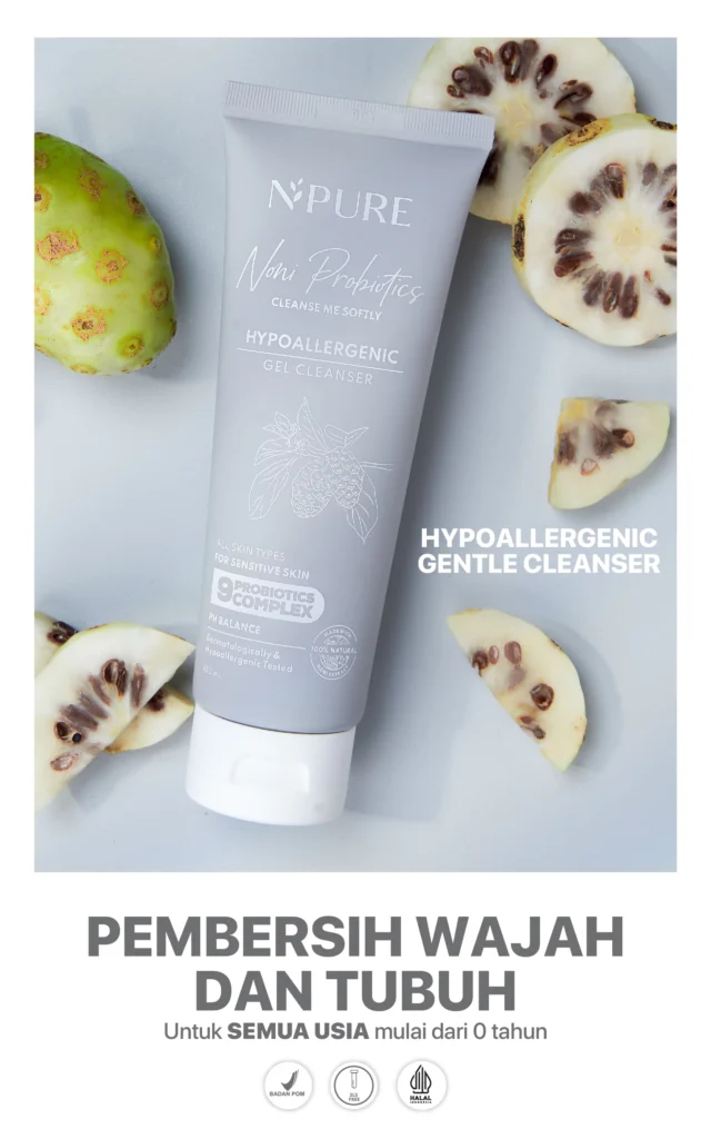 Pembersih wajah pH balance yang menjaga skin barrier
