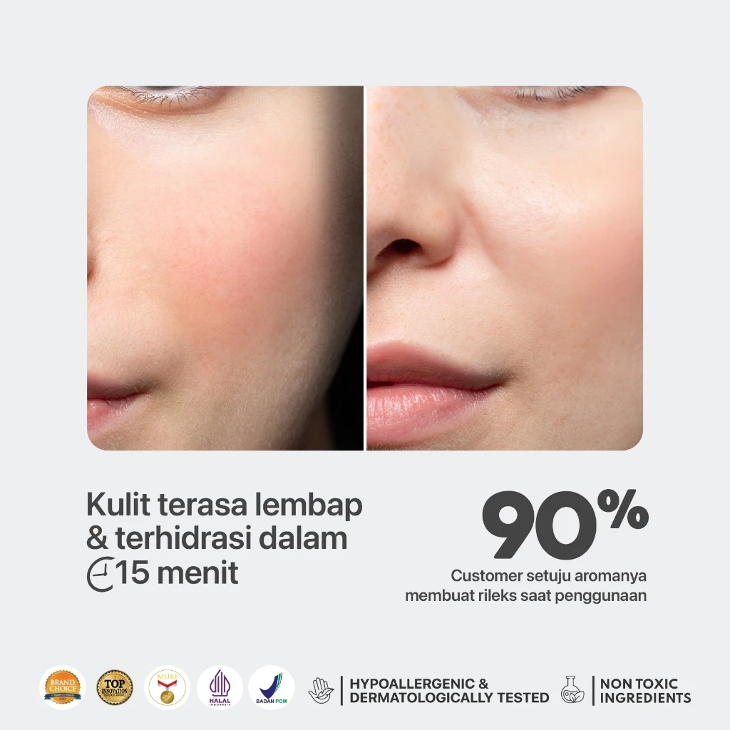 NPURE Noni Sheet Mask untuk Kulit Sensitif Kemerahan Ceramide 4