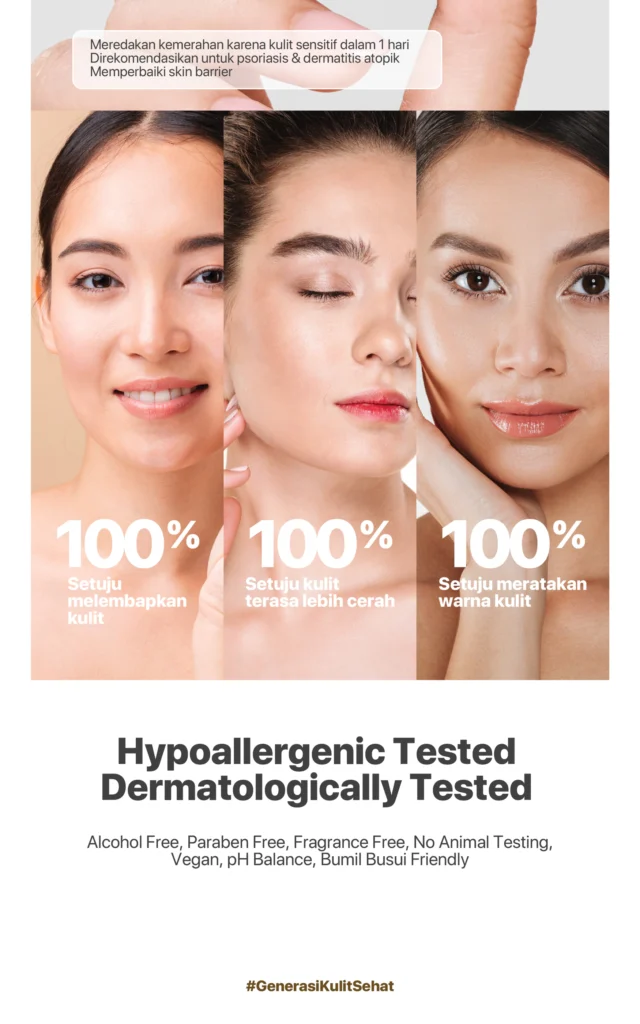 Serum probiotik untuk memperbaiki skin barrier rusak