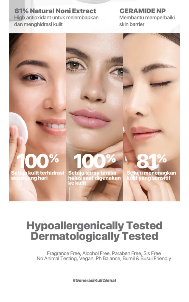NPURE Noni Toner Balance Me Hypoallergenic untuk kulit sensitif