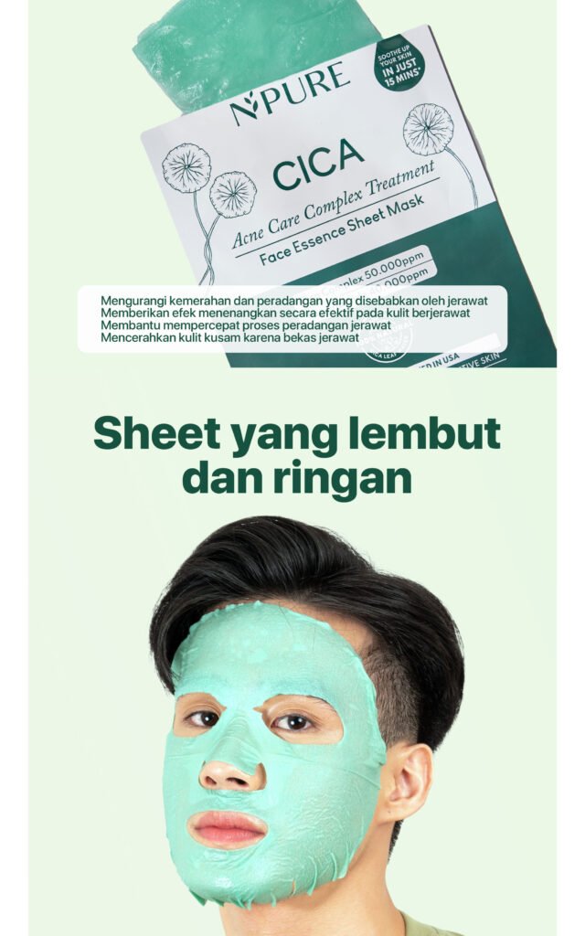 Rangkaian NPURE Cica Series untuk perawatan jerawat