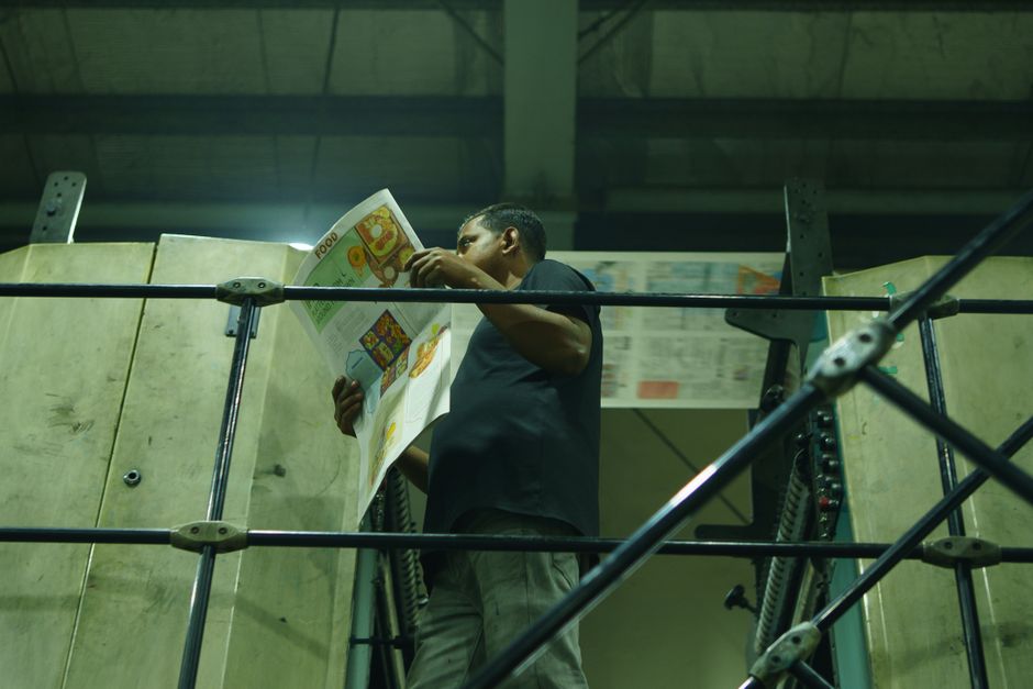 t shirt printing quality control process