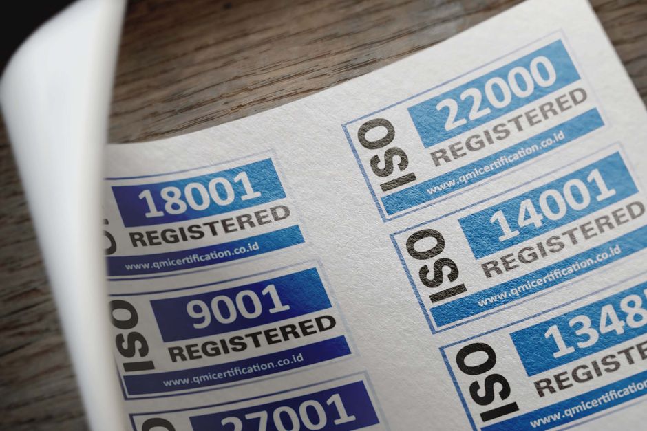 variety of custom printed stickers and labels
