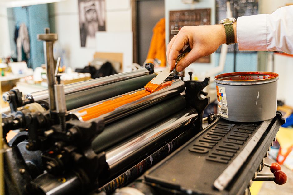 DTF heat press application process