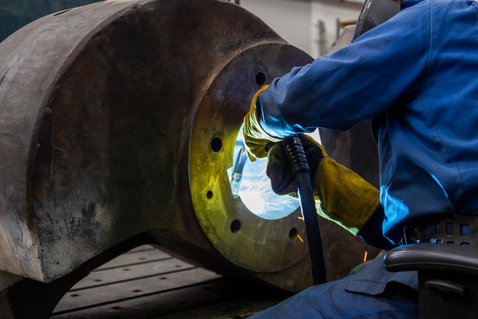 precision metal component laser welded