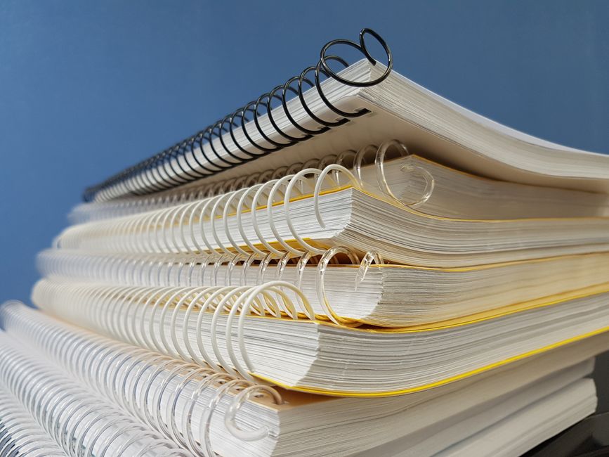 paper size compatibility spiral binding machine