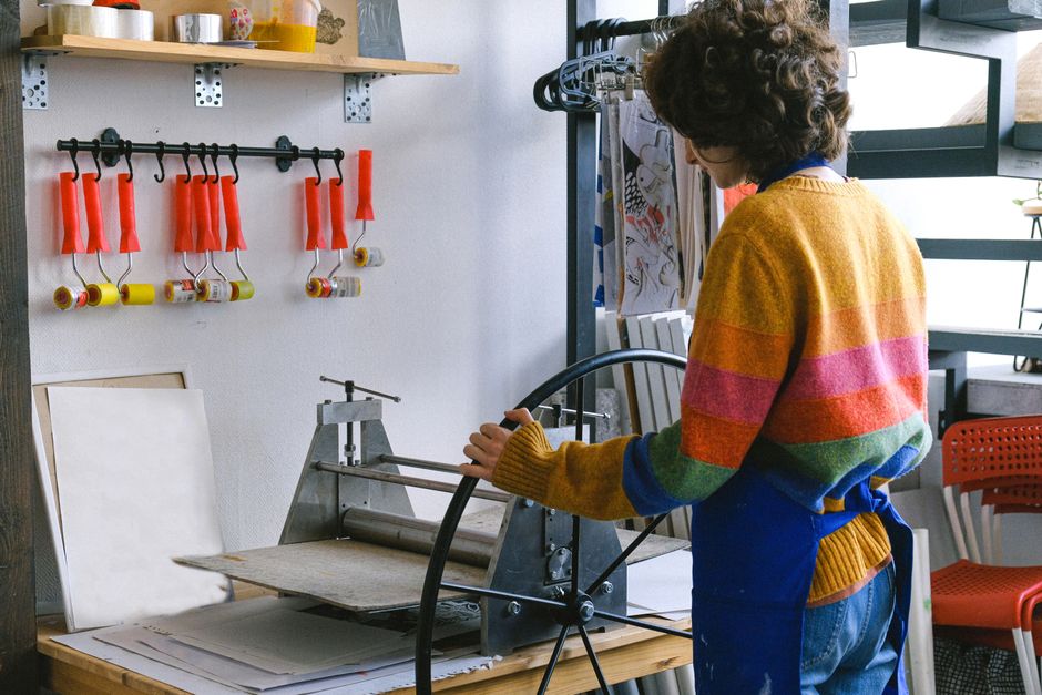 heat press machine custom apparel workshop