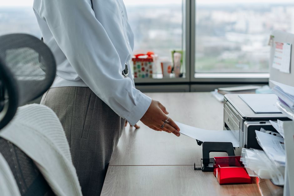 sticker printer machine business