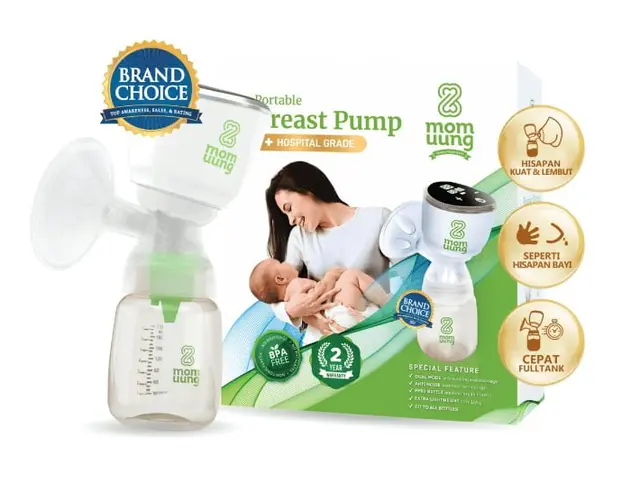 Alat pompa asi mom uung