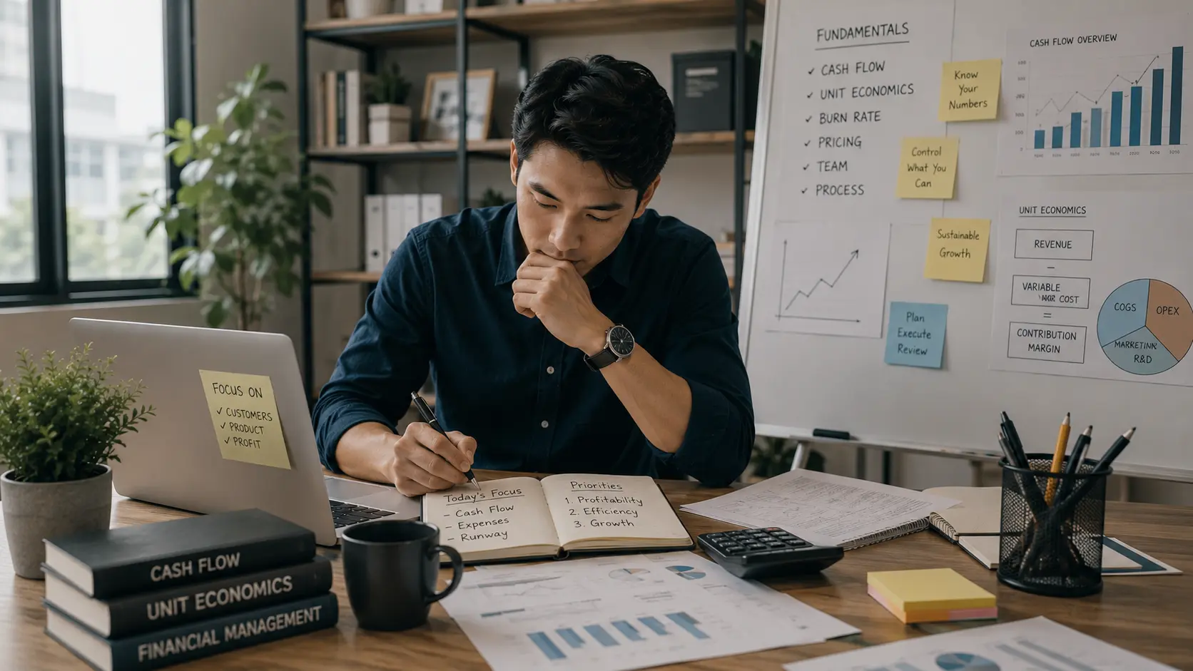 Focused Startup Planning Workspace