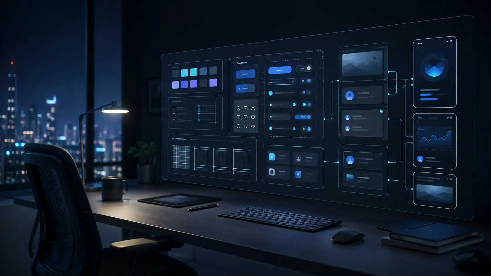 Midnight Holographic Design Studio